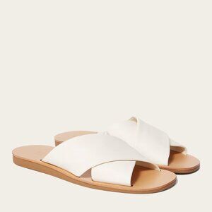 Everlane Day Crossover Cream Sandal 6